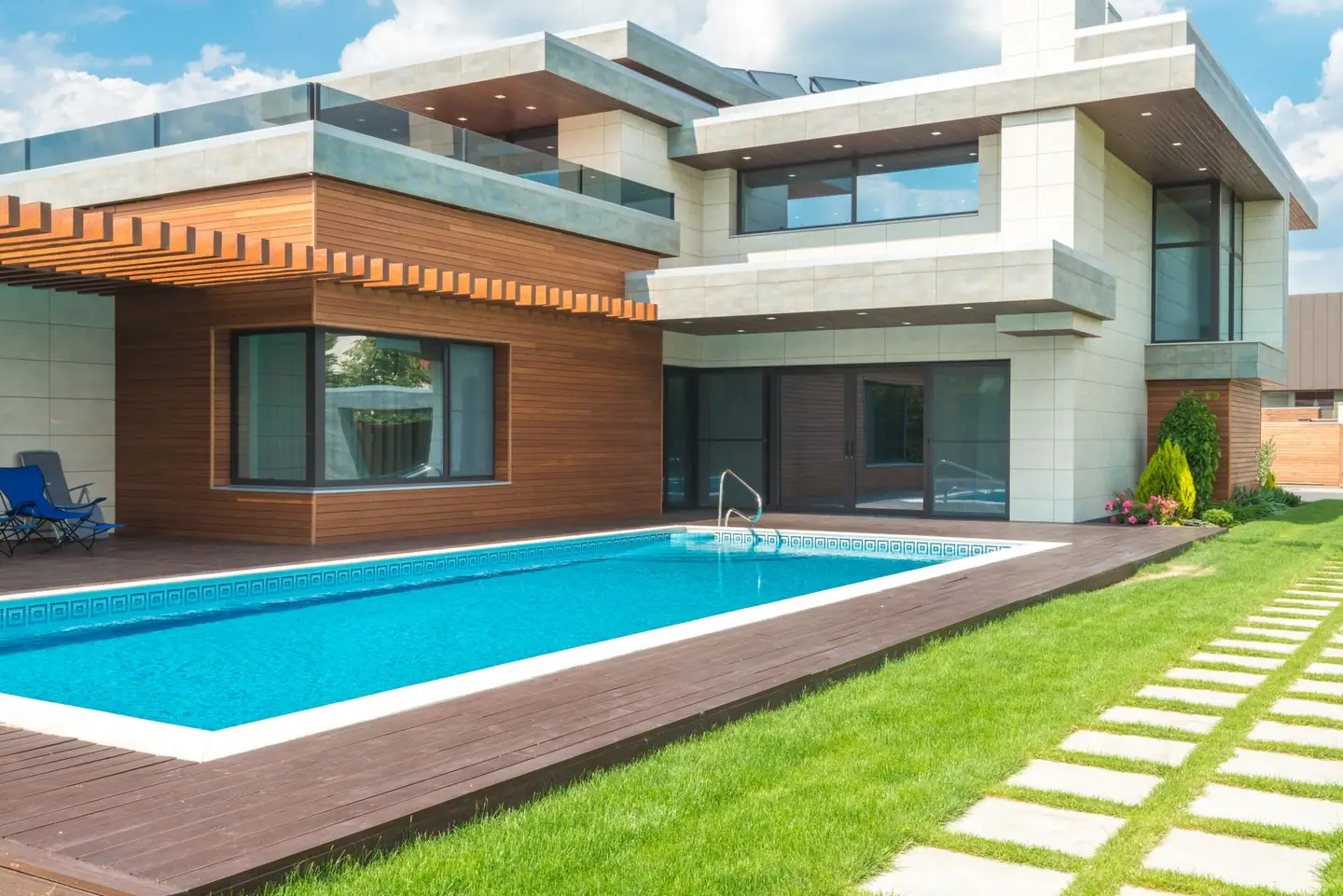 Swimming pool built in St Leonards, NSW